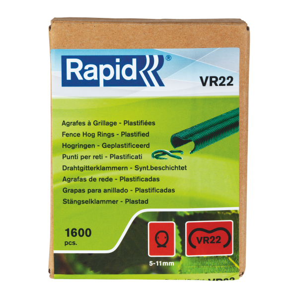 SPONY RAPID® VR22, PVC Zelené, BAL. 1600 KS